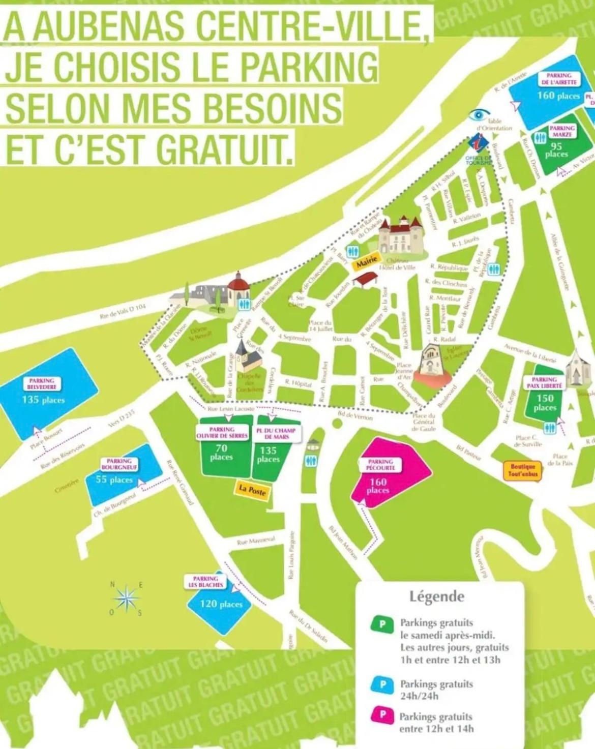 Escapade Ardechoise - Parking Gratuit - Chateau A 2 Pas Aubenas Exteriér fotografie